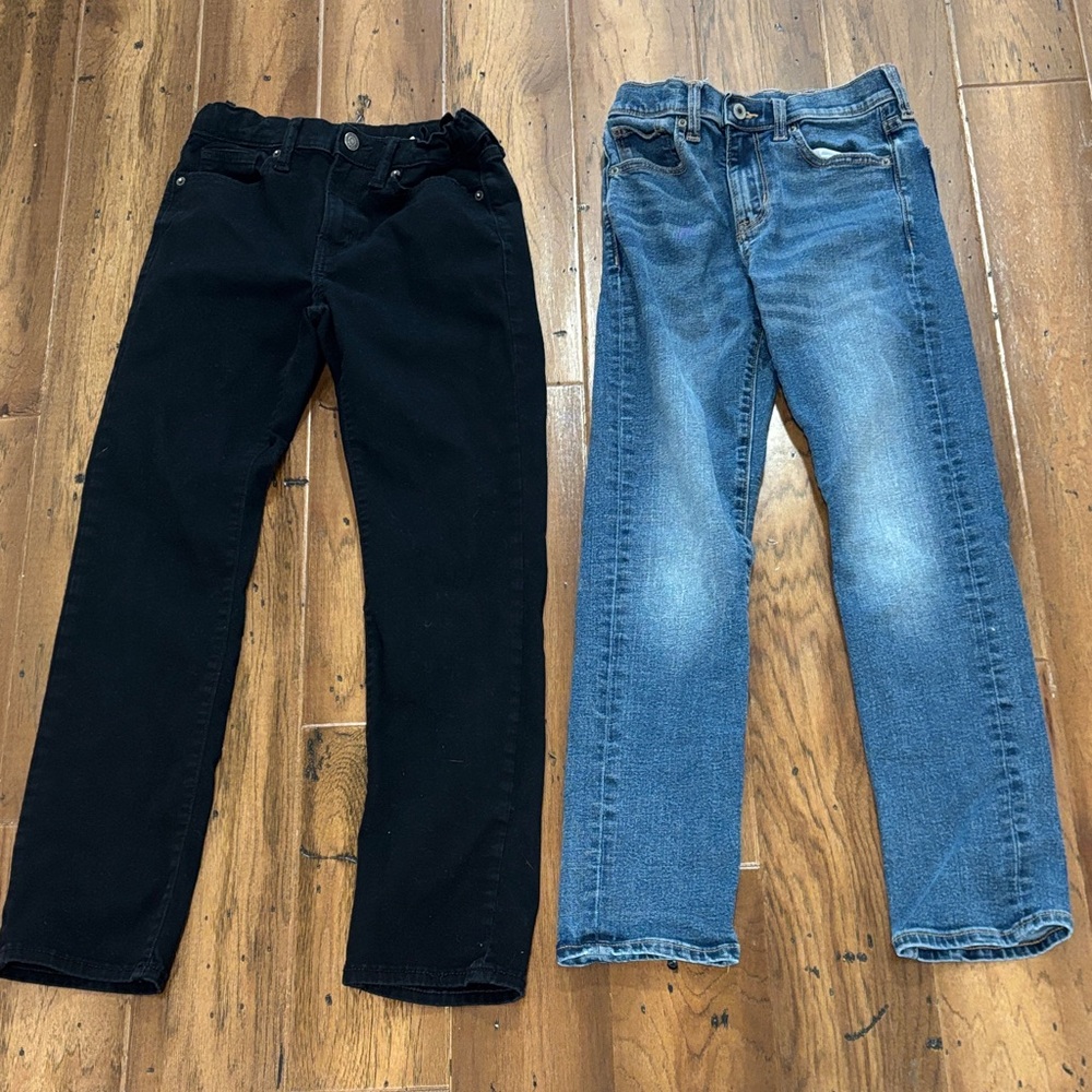 Old Navy 360 Stretch - Built in Tough- SLIM bottoms set of 2